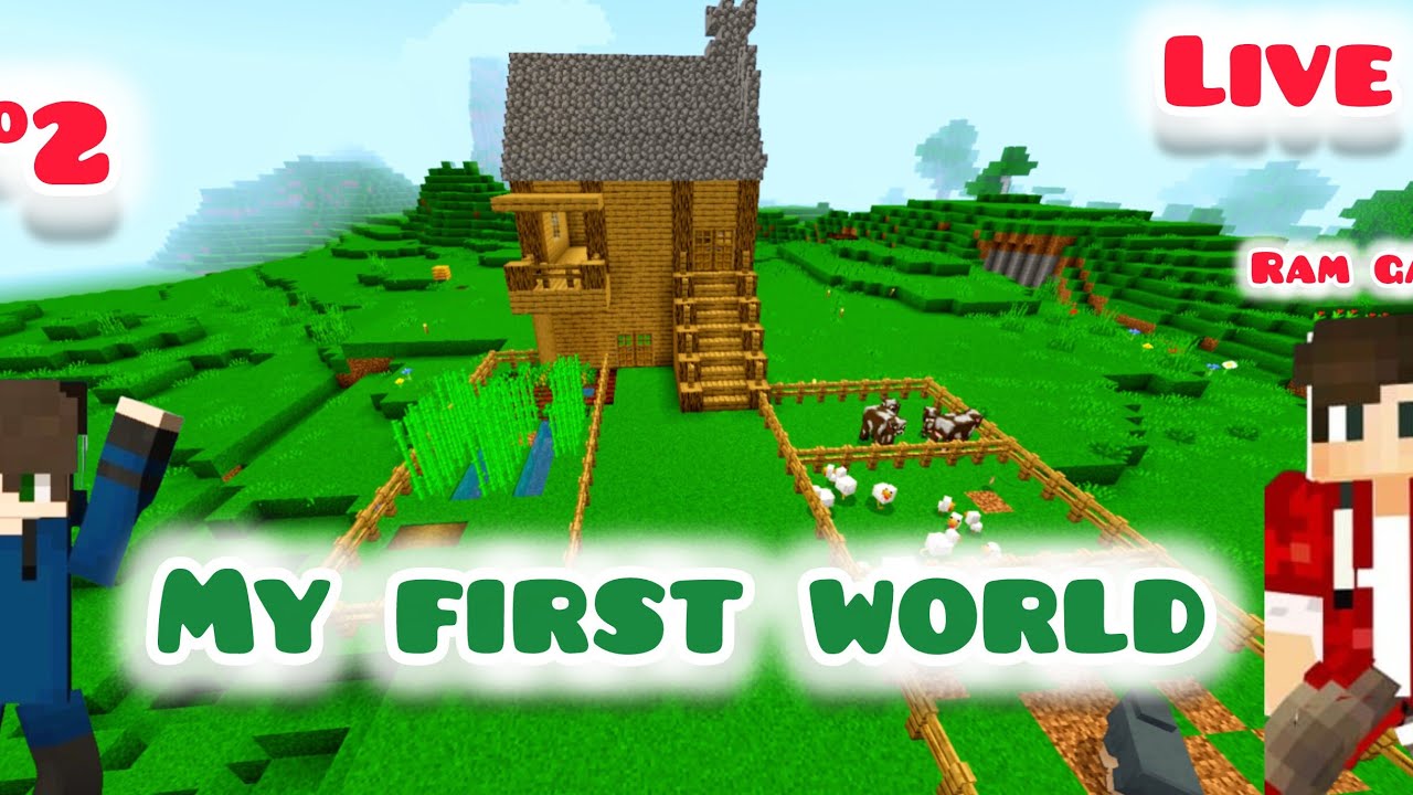 Minecraft Survival World In My Friend Ram Gaming In Me#Minecraft# ...