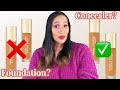 Marc Jacobs Extra Shot Caffeine Concealer/Foundation Review | 9HR Wear Test | Shade 320 Tan