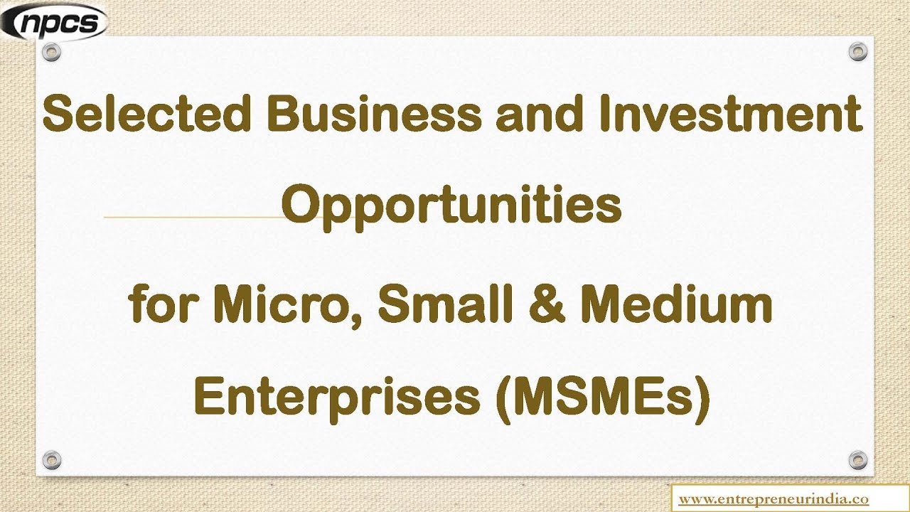 micro investment opportunities