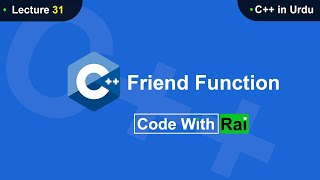 31 Friend Function in C++ in Urdu