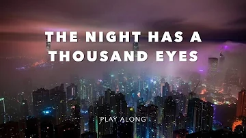 The Night Has A Thousand Eyes (Brainin-Bernier) - Backing track + music sheet