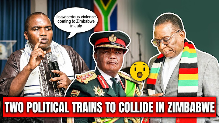 Zimbabwe Prophecy "Two Political Trains To Collide In July" Dr Ian Ndlovu #zimbabwe #harare