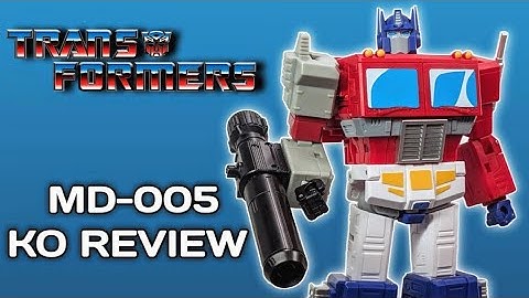 MD-005 SS86 KO Optimus Prime Transformers Review