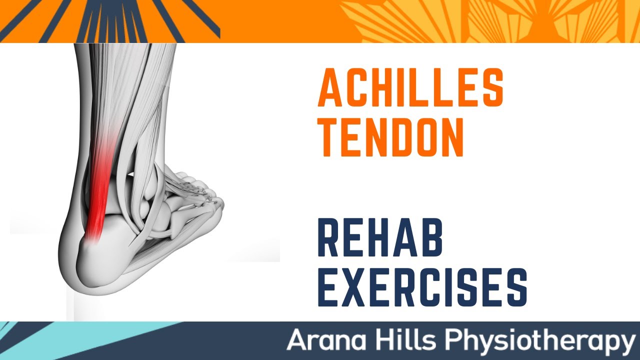 Achilles Tendon Rupture Stretches & Exercises - Ask Doctor Jo - YouTube