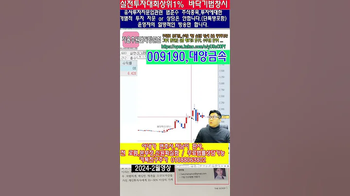 ☑️009190,대양금속,주가분석전망,추천종목,
