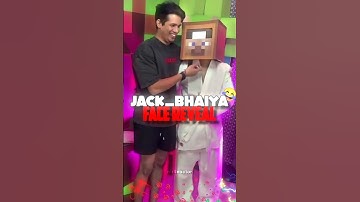 Jack_bhaiya face reveal 🤣|gamerfleet|anshubisht|#minecraft #shortsfeed #anshubisht #gamerfleet