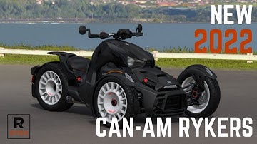 New 2022 Can-Am Ryker Lineup