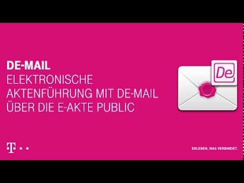 Elektronische Aktenführung via De-Mail und e-Akte Public