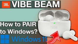 Pairing Windows PC to JBL earbuds VIBE BEAM (How to instructions) screenshot 4