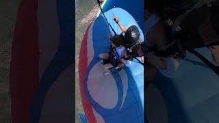 Sitting on the Parachute #paragliding #hasankaval #shortsvideo #shorts
