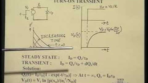Lecture - 2  Modelling of PN Junction Diodes