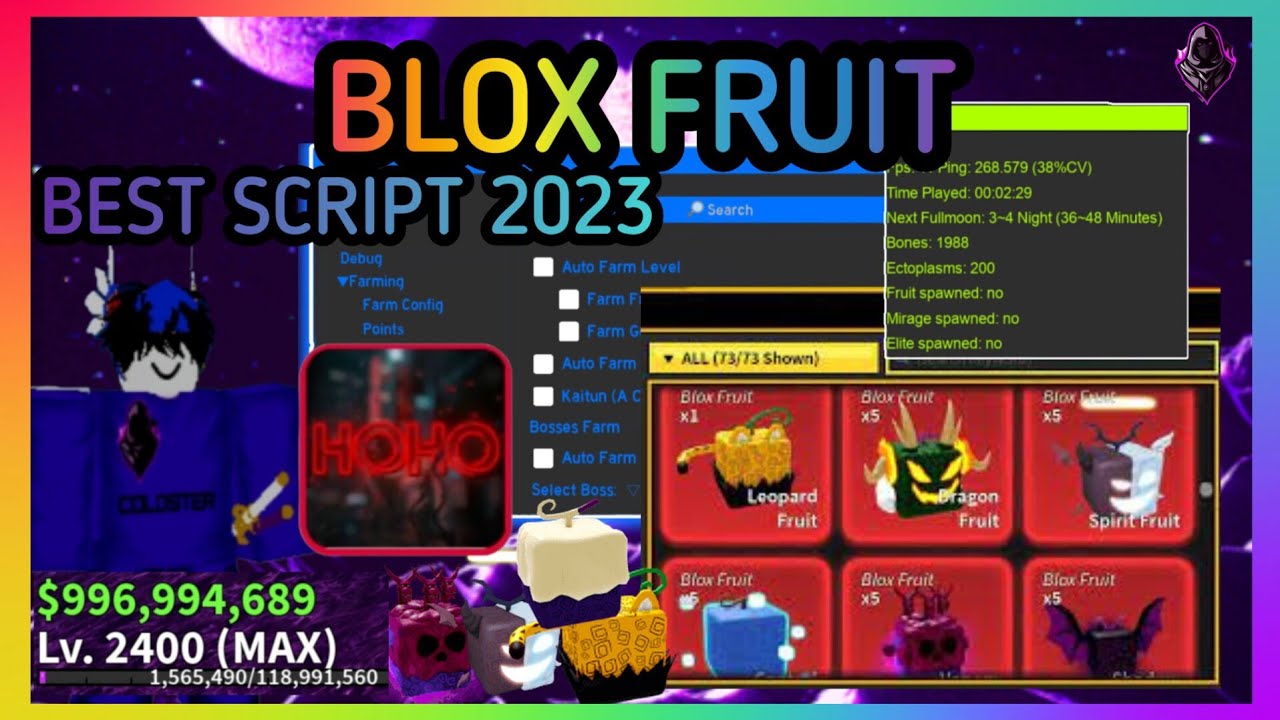 BEST] Roblox Blox Fruit Hack Script MOBILE + PC: Auto Farm, Devil Fruit  Hack! PASTEBIN 2023 