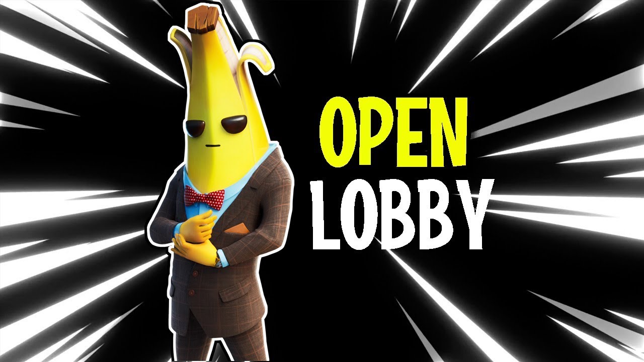 Fortnite OPEN LOBBY DUO/SQUADS! YouTube