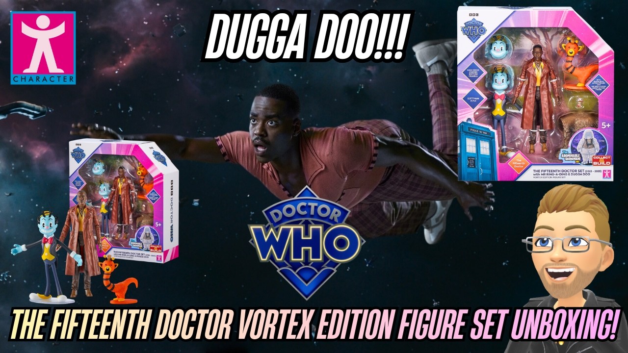 Doctor Who: The Fifteenth Doctor Vortex Edition Figure Set