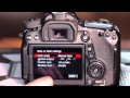 Canon eos 70d in depth look at the menus part 1