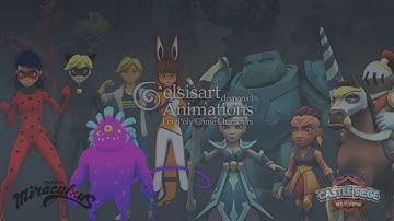 ElsisEm - Demo Reel - 3D Animations - Low Poly Game Characters
