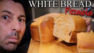 How to make white bread WITH ALL PURPOSE FLOUR | 2 Ways Easy Recipe Pizza - Nutella