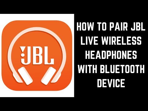 Comment coupler un casque sans fil JBL Live avec un périphérique Bluetooth