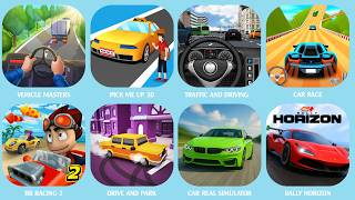 Vehicle Masters,Pick Me Up 3D,Drive And Park,Car Race,Trffic And Driving,BB Racing 2,Gameplay... screenshot 1