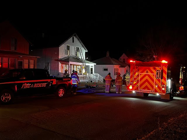 Crookston Fire Department called to house fire