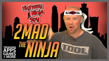 Highway Ninja Spy Gameplay with 2MAD | Addictive iOS Mobile Game
