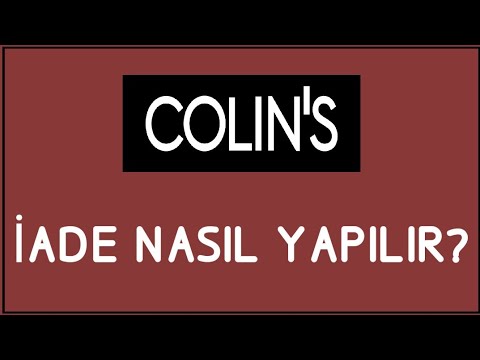 Video: Collins'te Satın Aldığım Jeans Fest'i Nasıl Iade Edebilirim?