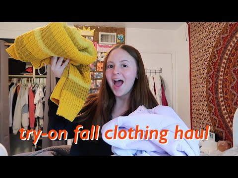 HUGE fall try-on