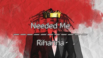 Needed Me (karaoke) Rihanna with backup vocals