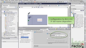 Comunicación ProfiNet de robot Kuka con Tia Portal