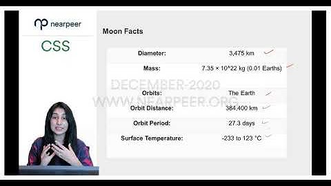 Lecture #2 Physical Sciences (Solar System)
