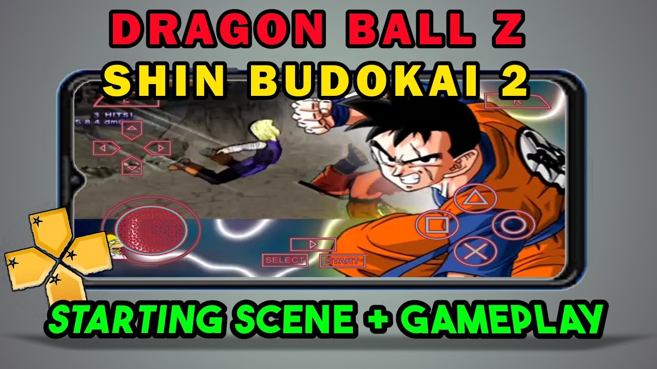 DRAGON BALL Z- SHIN BUDOKAI 2 ANDROID GAMEPLAY ON PPSSPP EMULATOR - YouTube