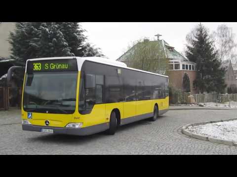 Neue BVG Bus-Linie 363 in Berlin