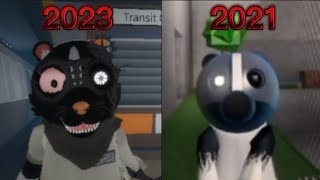 Piggy The Insane Series Reloaded All Jumpscares Evolution