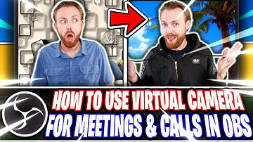 OBS Studio: How to Use Virtual Camera for Video Meetings // Calls (OBS Studio Tutorial)