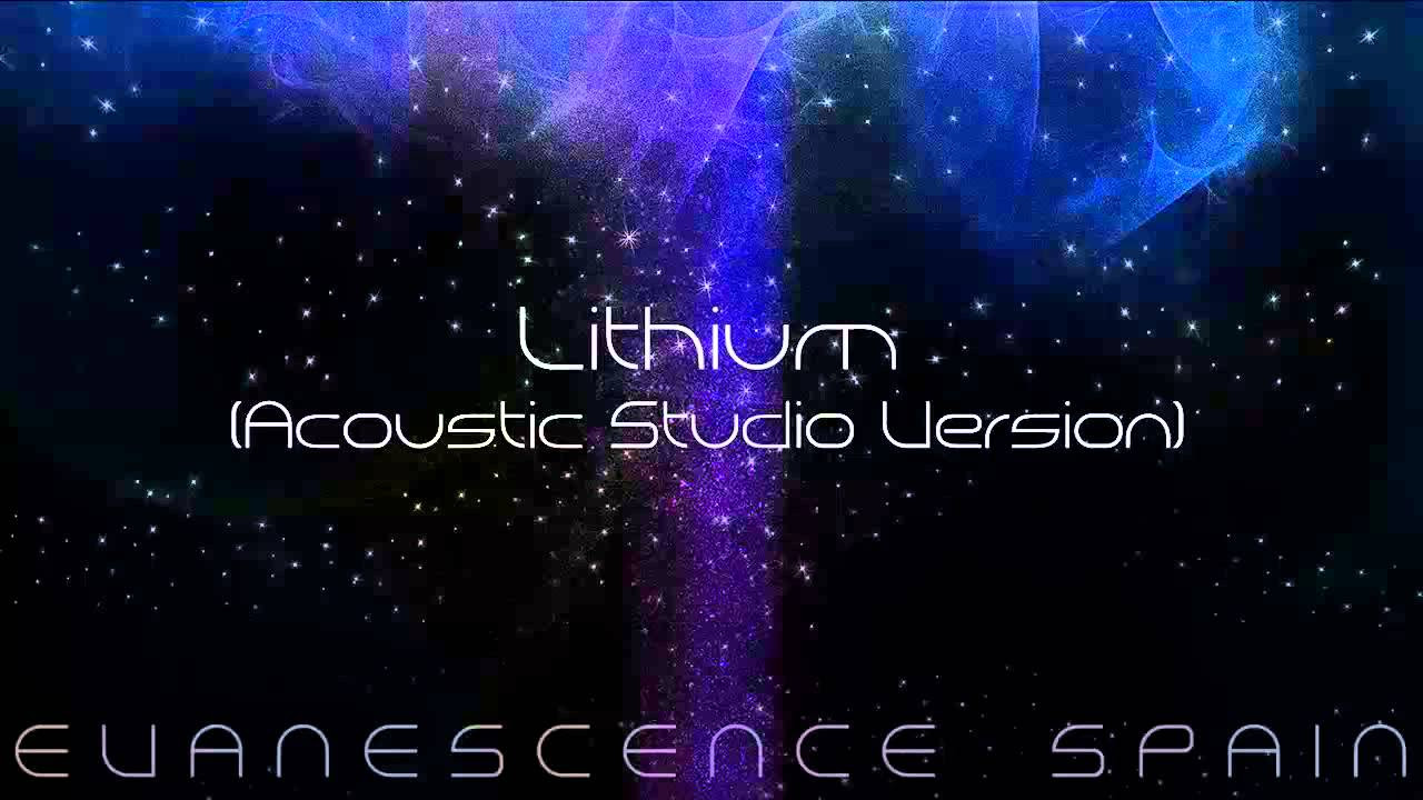 Evanescence Lithium Acoustic Studio Version HD 720p