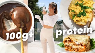 A Day of Vegan High Protein Meals (whole foods)