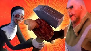 Evil Nun vs. Mr. Meat