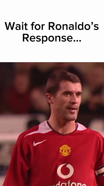 When Ronaldo showed Roy Keane who's boss 🔥🐐