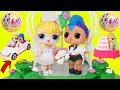 Punk Boi LOL Surprise Wedding with JOJO SIWA Get Married + Big Unicorn Luxes New Lil Brother Custom