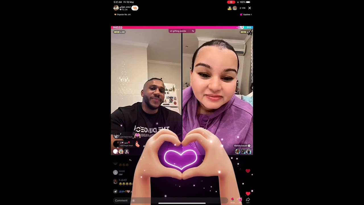 لايف تيك توك محمد حولي 10.5.2024 /////