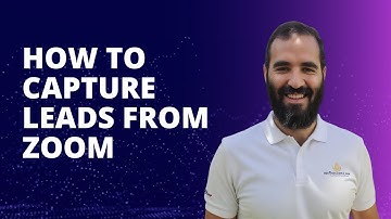 How to Capture Leads from Zoom ft. Joe Apfelbaum