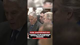 Charlie Kirk's alleged assassin Tyler Robinson in court