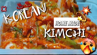 Korean Home Made Kimchi|Make Inspired|Cooking Vlog