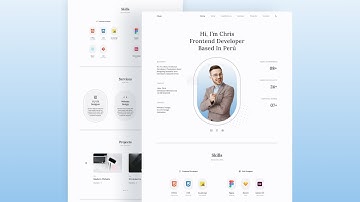 💼 Build & Deploy a Responsive Personal Portfolio Website Design Using HTML CSS & JavaScript
