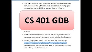 CS401 GDB 2018 || Solution || YourSirG