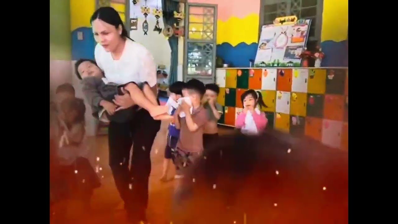 TRƯỜNG MẦM NON ANH ĐÀO DIỄN TẬP PCCC&CNCH. #xuhuongyoutube #pccc #pccc&cnch #truongmamnon 