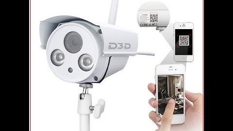 How to set time zone in D3D Wi Fi IP Camera Model D8862