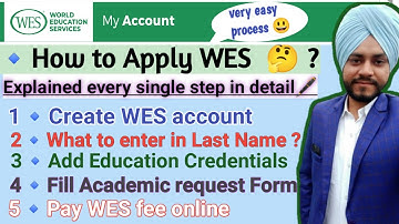 How to apply WES | step by step explained |for immigration purposes IRCC 🇨🇦|@Hundal22Youtube