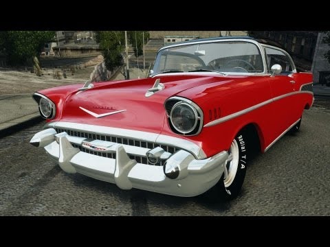 Chevrolet Bel Air Hardtop 1957 Light Tun