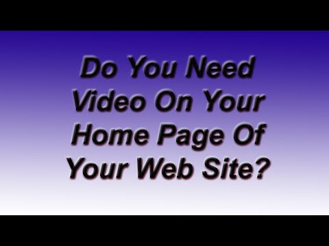 Home Page Video